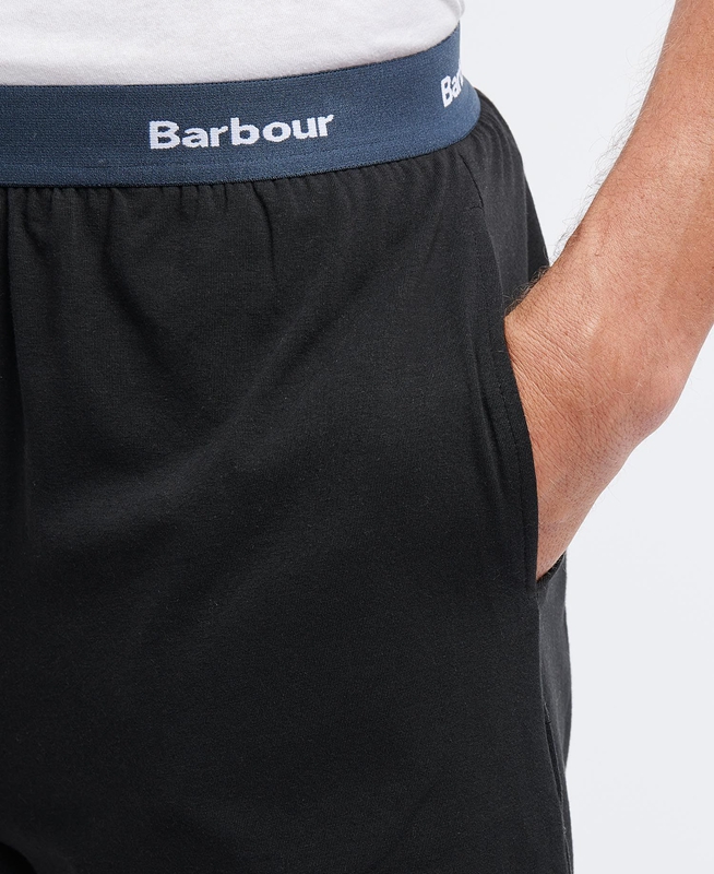 Pantalones Barbour Abbott Hombre Negras | 620941-ZPV