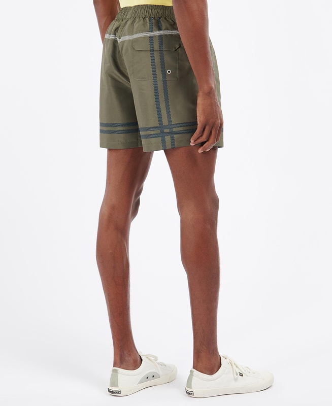 Pantalones Barbour Blaine Swim Hombre Verde | 867245-VKA