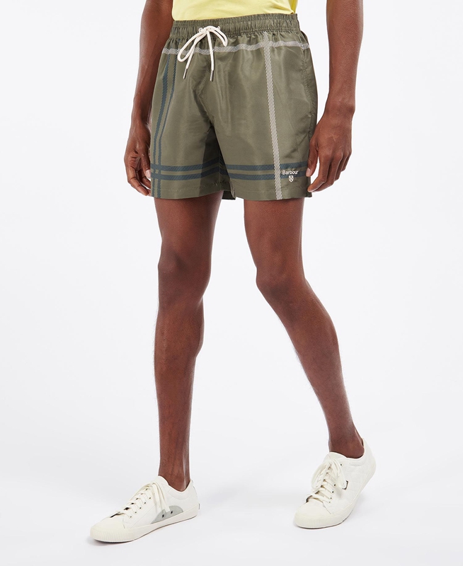 Pantalones Barbour Blaine Swim Hombre Verde | 867245-VKA