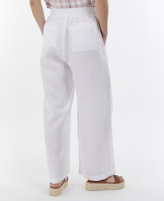 Pantalones Barbour Cherbury Trousers Mujer Blancas | 907816-DAI