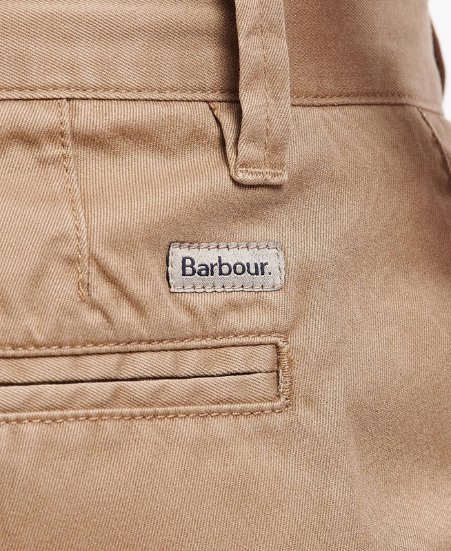 Pantalones Barbour City Neuston Hombre Beige | 502743-GIR