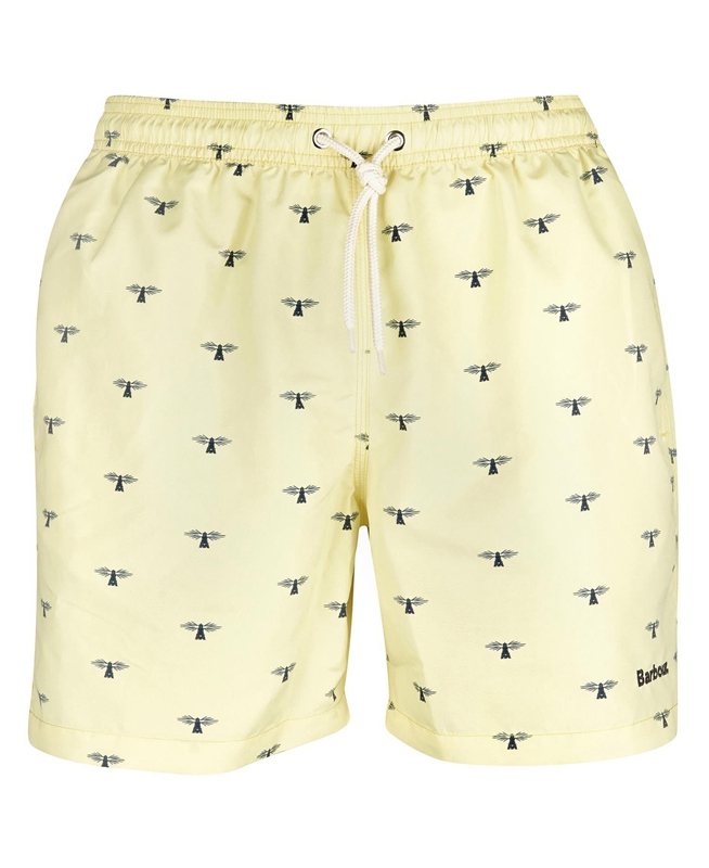 Pantalones Barbour Coastal Swim Hombre Amarillo | 351480-WRL