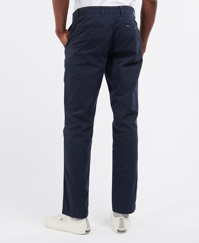 Pantalones Barbour Glendale Chino Hombre Azul Marino | 274368-EPD