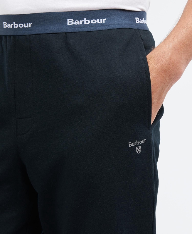 Pantalones Barbour Jake Lounge Joggers Hombre Negras | 754861-DZL