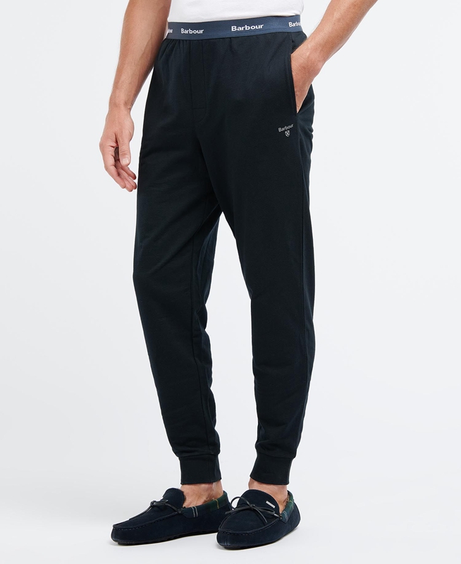 Pantalones Barbour Jake Lounge Joggers Hombre Negras | 754861-DZL