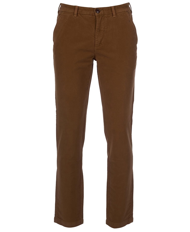 Pantalones Barbour Neuston Moleskin Trousers Hombre Beige | 193580-VZL