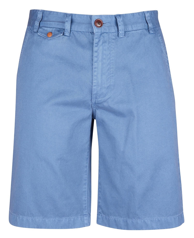 Pantalones Barbour Neuston Twill Hombre Azules | 725680-QUS