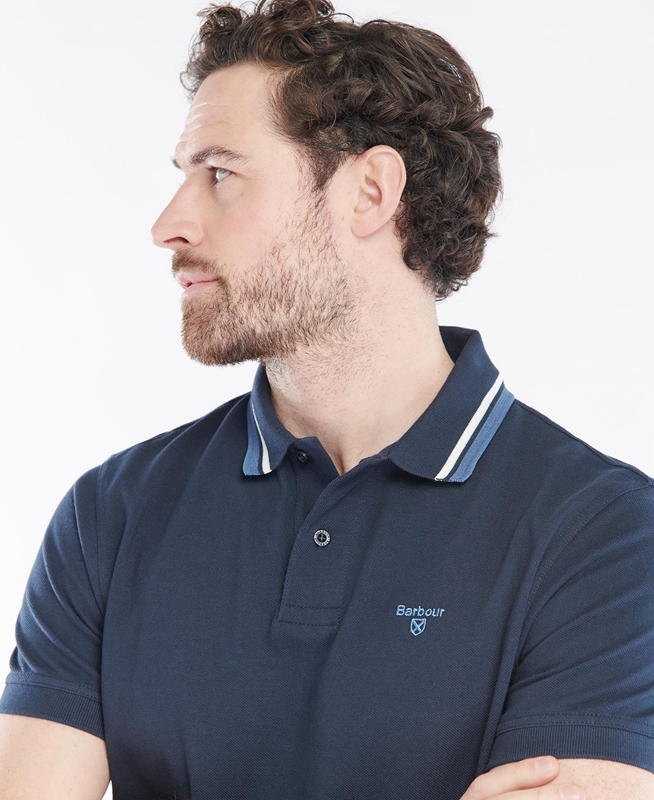 Polo shirts Barbour Otterburn Hombre Azul Marino | 654931-WLK