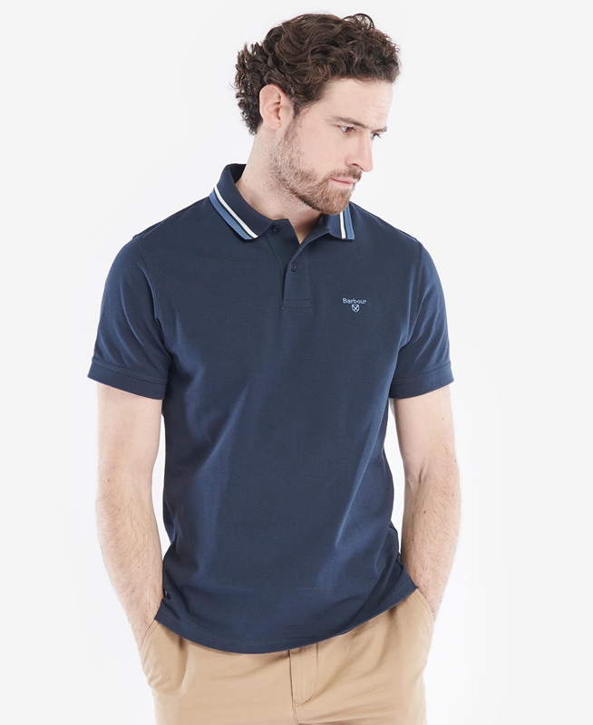 Polo shirts Barbour Otterburn Hombre Azul Marino | 654931-WLK