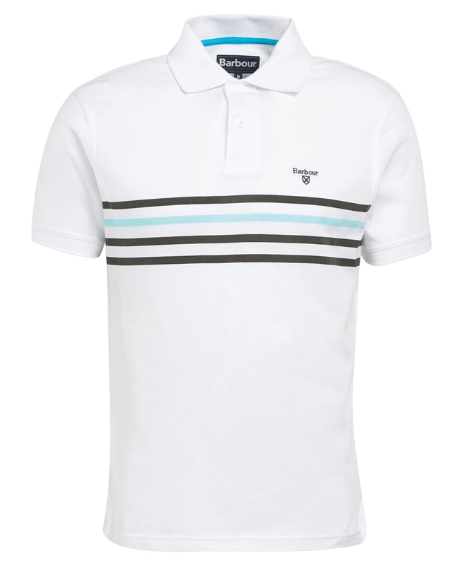 Polo shirts Barbour Silsden Hombre Blancas | 326879-NXZ