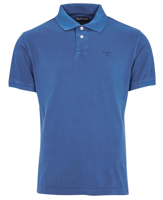 Polo shirts Barbour Washed Sports Hombre Azules | 803127-PYL