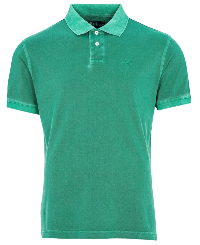 Polo shirts Barbour Washed Sports Hombre Verde | 834915-PVR