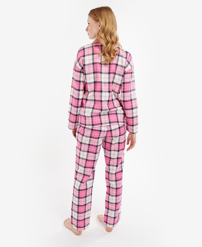 Ropa De Dormir Barbour Ellery PJ Set Mujer Rosas | 581732-JTV