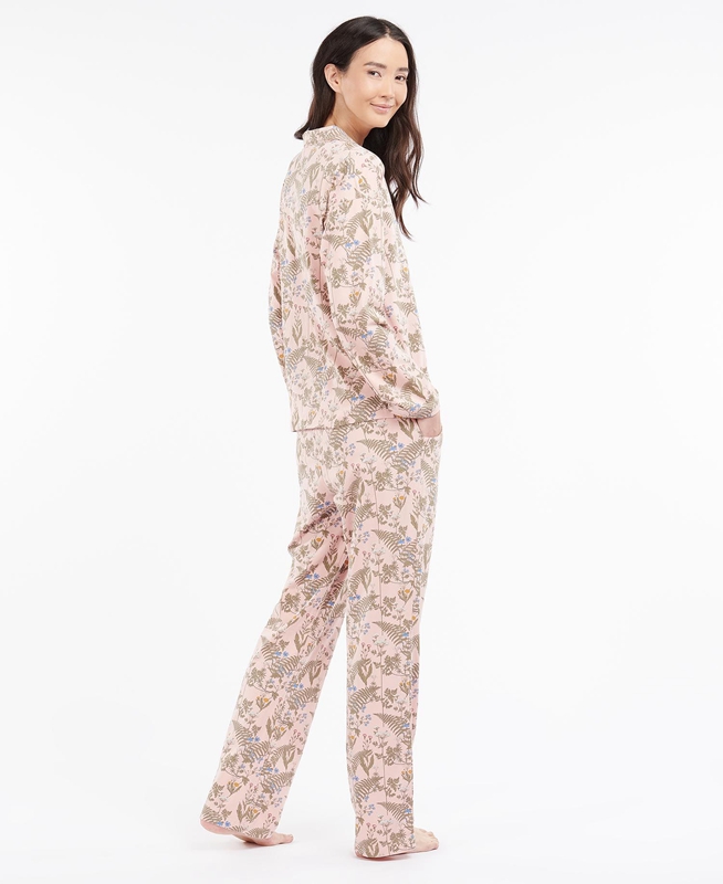 Ropa De Dormir Barbour Nina PJ Set Mujer Multicolor | 714083-RGY