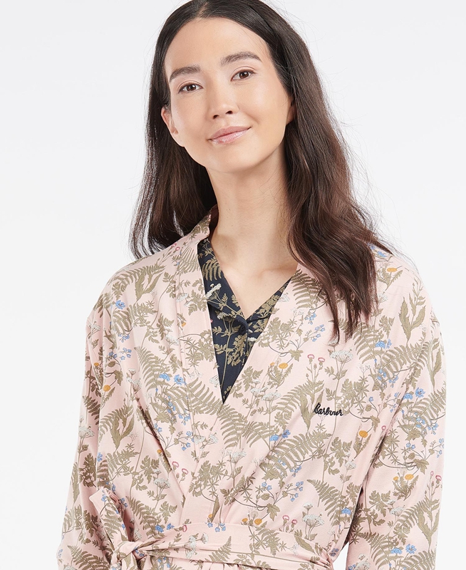 Ropa De Dormir Barbour Nina Robe Mujer Multicolor | 981036-CRN