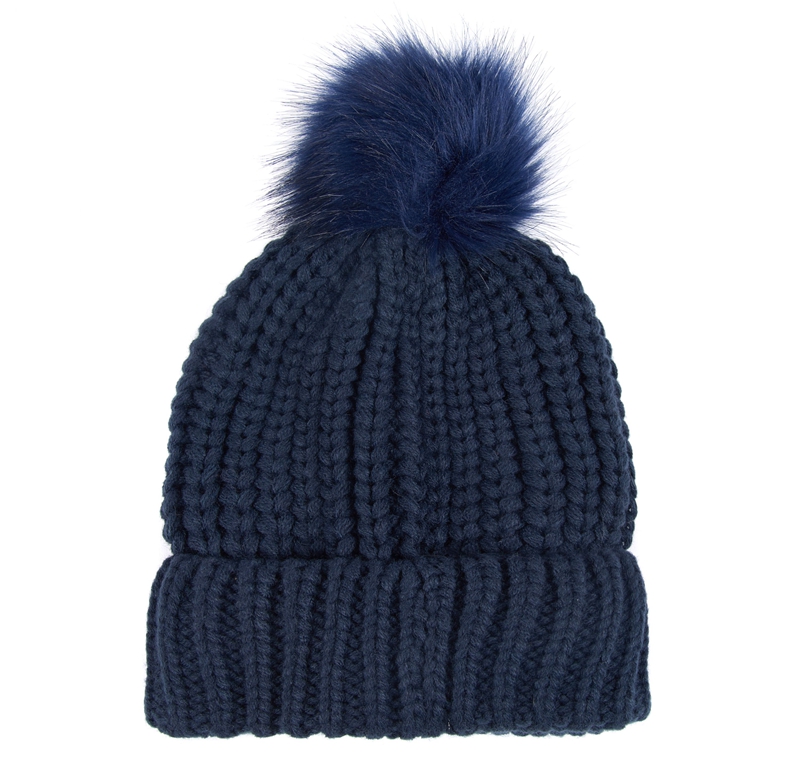 Sombreros Barbour Beanie Saltburn Mujer Azules | 102746-HZP