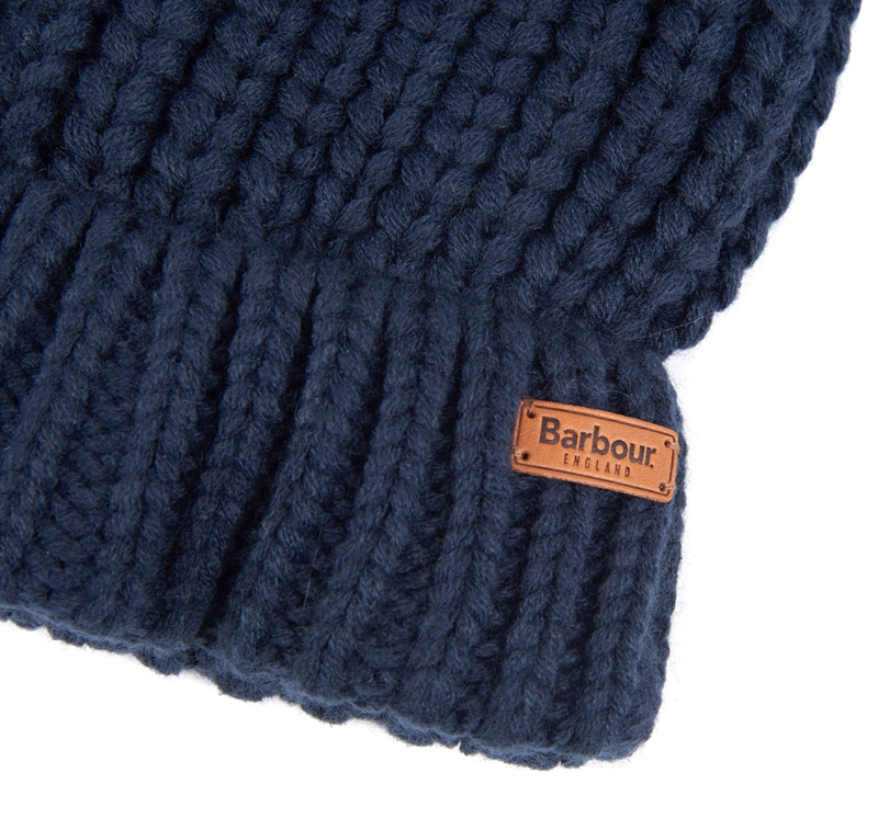 Sombreros Barbour Beanie Saltburn Mujer Azules | 102746-HZP