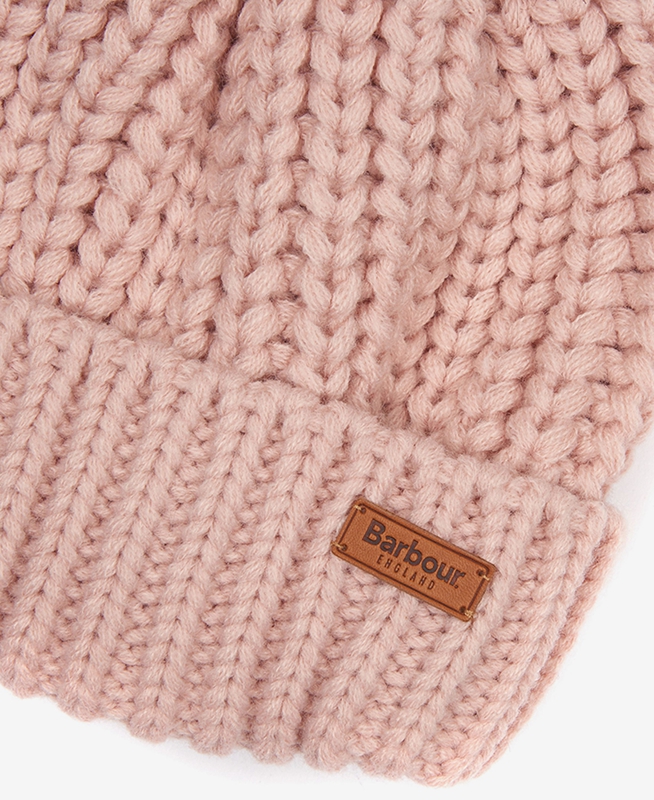 Sombreros Barbour Beanie Saltburn Mujer Rosas | 681093-GXM