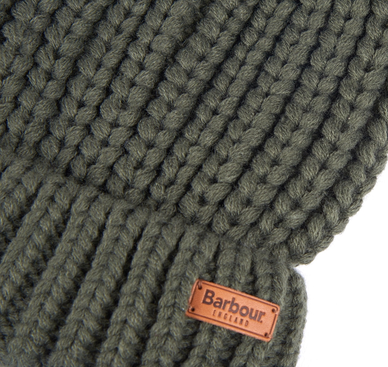 Sombreros Barbour Beanie Saltburn Mujer Verde | 912685-GNQ