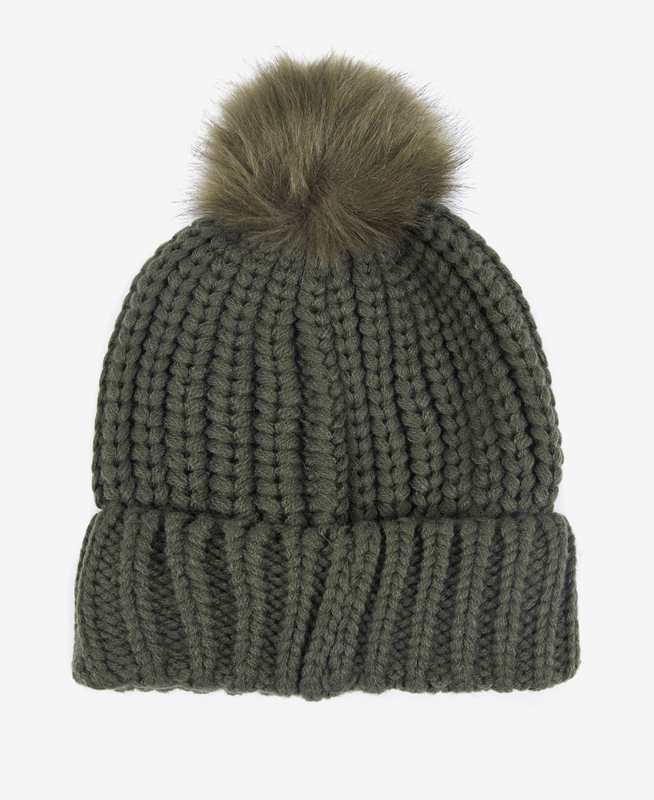 Sombreros Barbour Beanie Saltburn Mujer Verde | 912685-GNQ