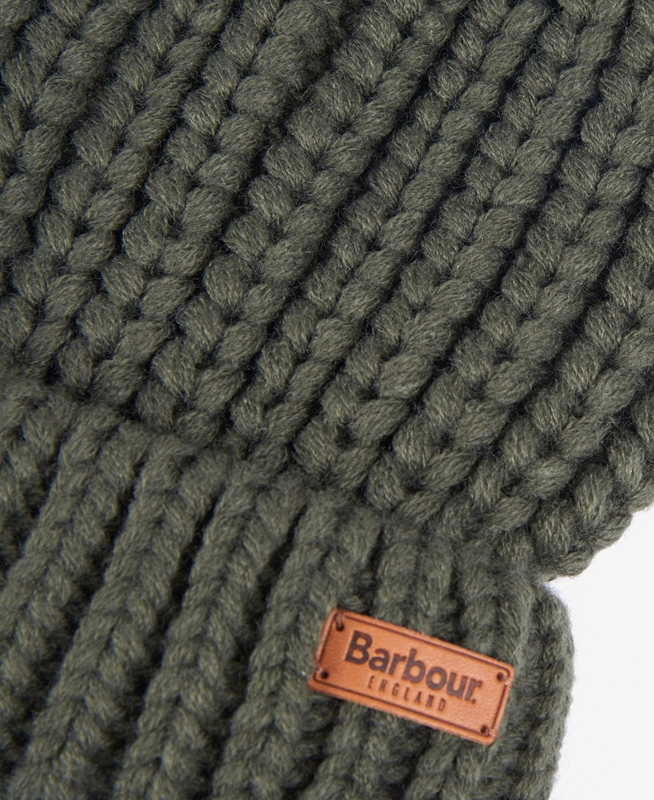 Sombreros Barbour Beanie Saltburn Mujer Verde | 912685-GNQ