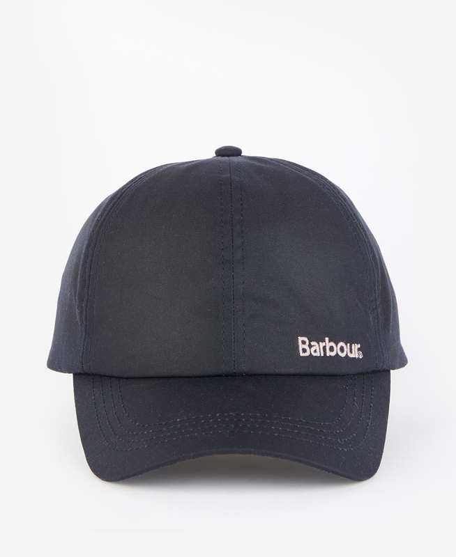 Sombreros Barbour Belsay Wax Sports Cap Mujer Azul Marino | 062958-OZV