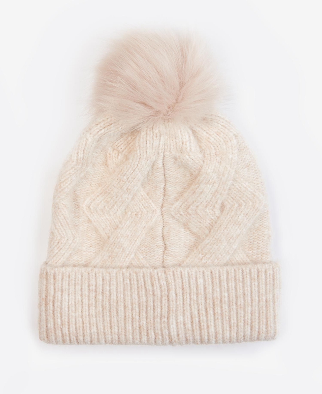 Sombreros Barbour Montrose Beanie Mujer Creme | 092317-KQB