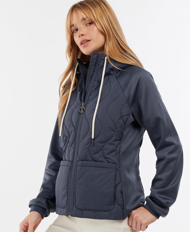 Sudaderas Barbour Strathmore Mujer Azul Marino | 619304-AVQ