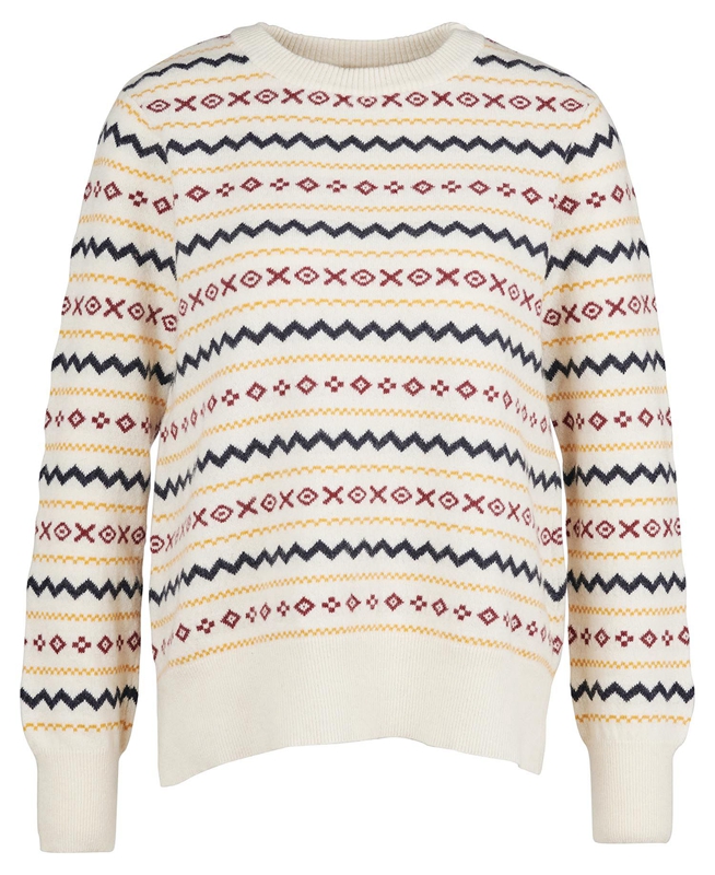 Suéteres Barbour Alder Knit Mujer Multicolor | 185327-UVG