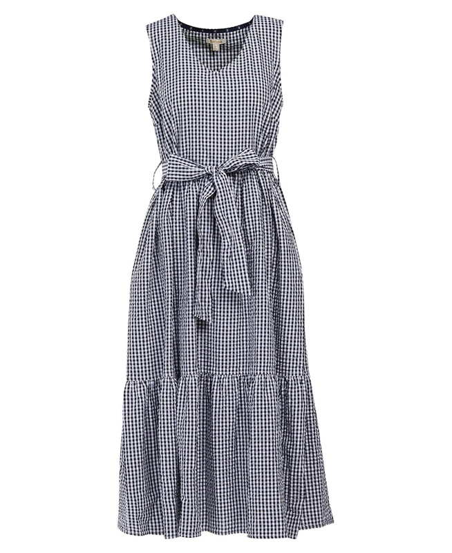 Vestido Barbour Harebell Mujer Azules | 038251-SME