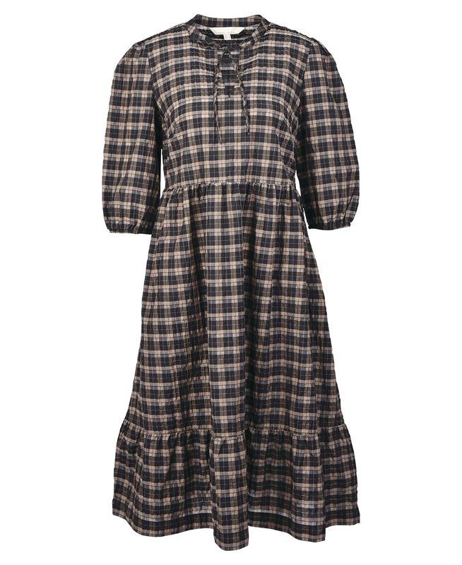 Vestido Barbour Lorelie Mujer Negras | 351268-BIM