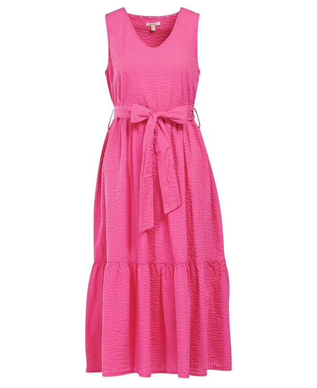 Vestido Barbour Sea Daisy Mujer Rosas | 613582-MGH